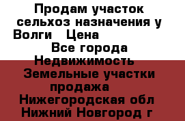 Продам участок сельхоз назначения у Волги › Цена ­ 3 000 000 - Все города Недвижимость » Земельные участки продажа   . Нижегородская обл.,Нижний Новгород г.